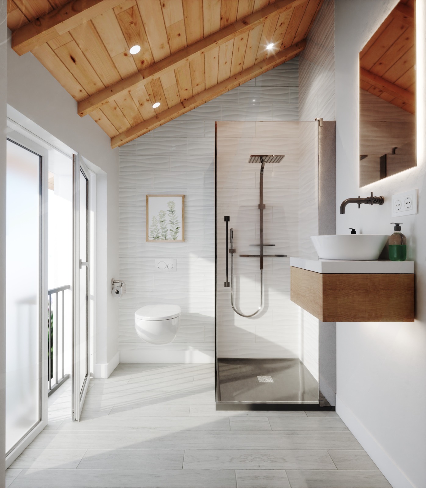 Projection d’une salle de bain